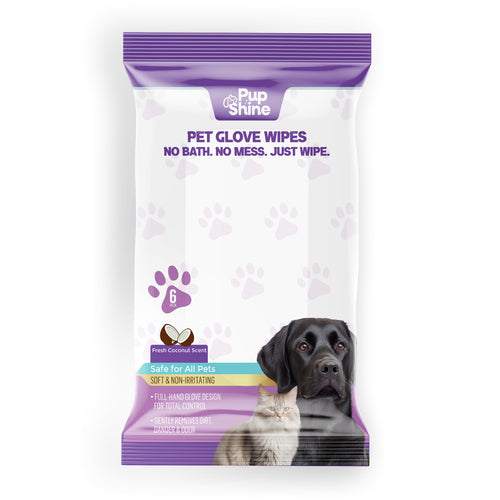 PupShine Pet Glove Wipes