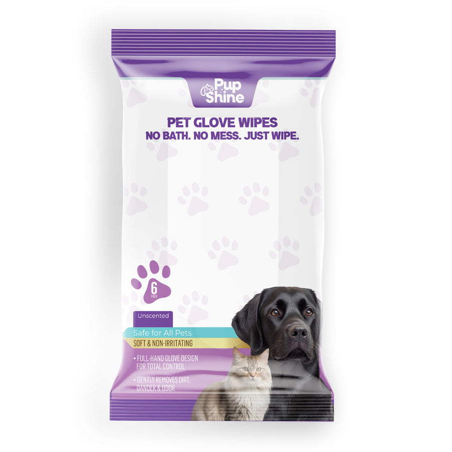 PupShine Pet Glove Wipes